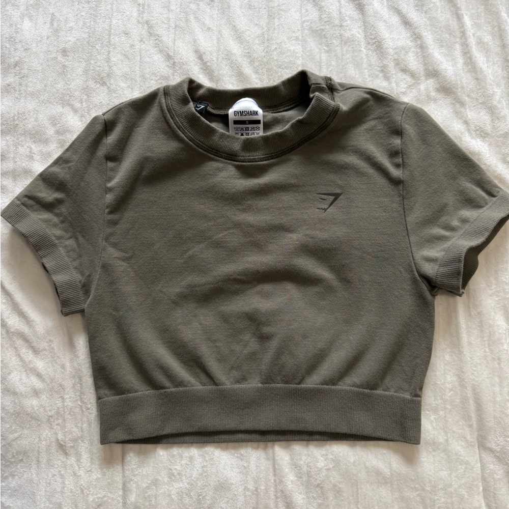 Gymshark Sage Green Tee-small